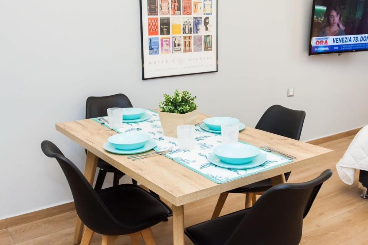 Contemporary And Chic Apartment In Central Athene Buitenkant foto