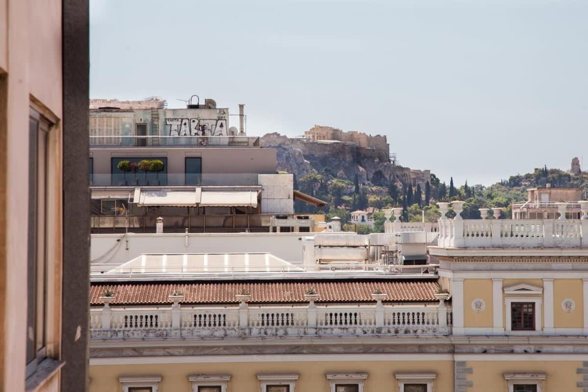 Contemporary And Chic Apartment In Central Athene Buitenkant foto